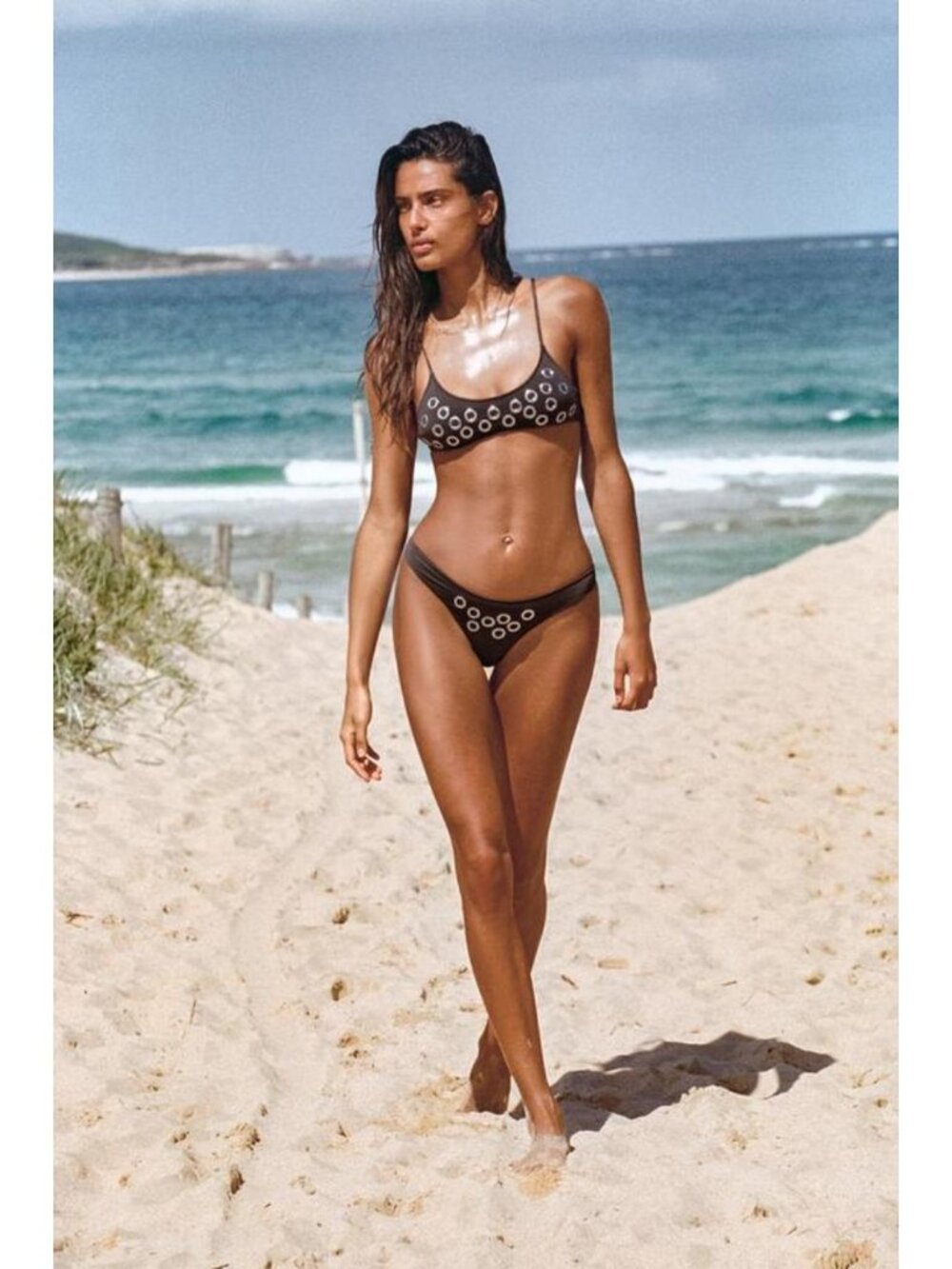 ZARA OVERSIZE RUCHED BIKINI BOTTOMS
